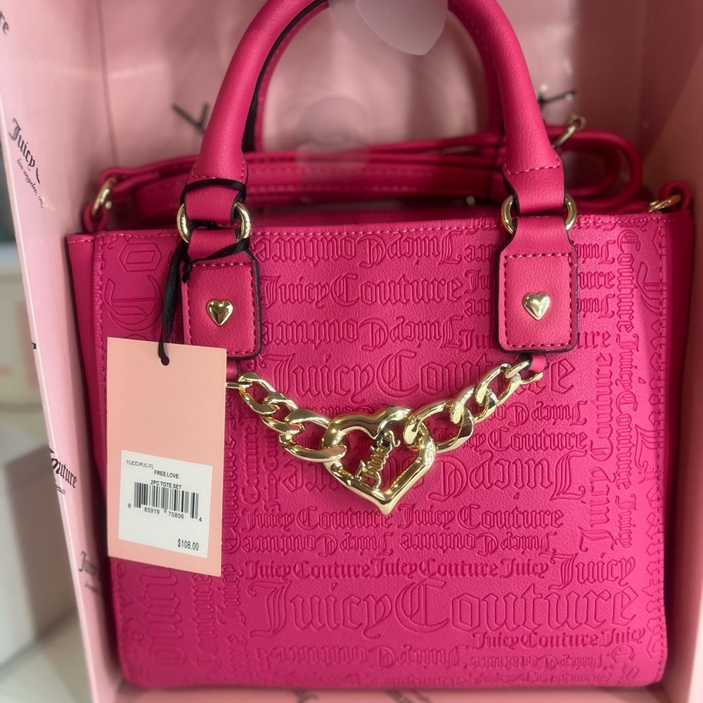 Juicy Couture Free Love Two Piece Handbag Set - Picture 5 of 5